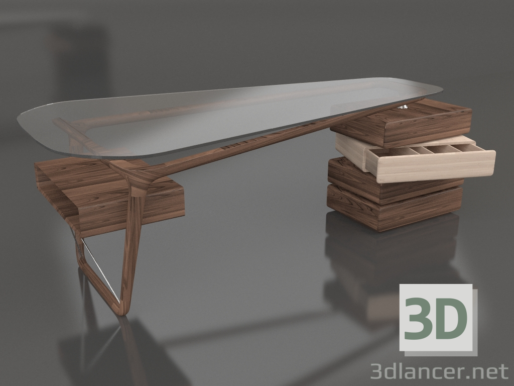 3D modeli Çalışma masası Omaggio - önizleme