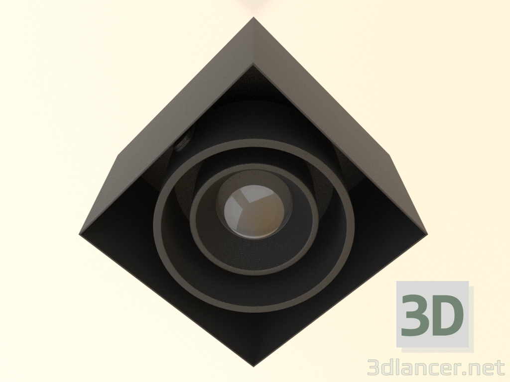 3d model Luminaria empotrable Fusion RT L11 - vista previa