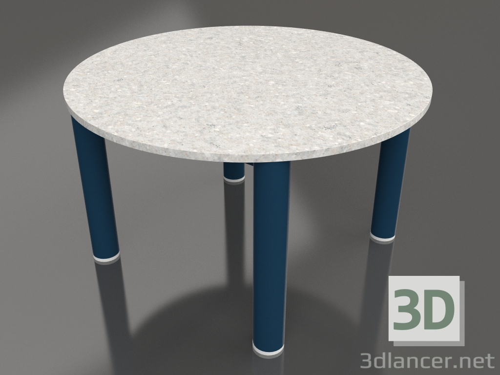 3d model Mesa de centro D 60 (Gris azul, DEKTON Sirocco) - vista previa