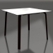 3d model Mesa de comedor 90 (Negro) - vista previa