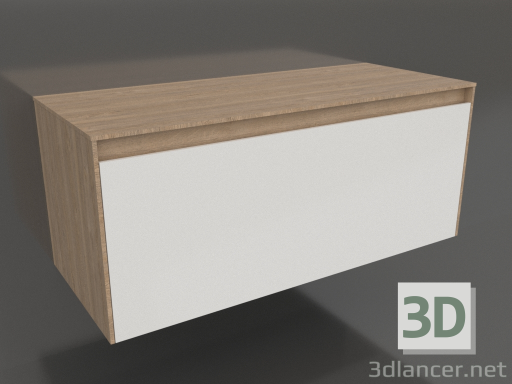 3D Modell Hängeschrank 120 cm (MOB0112DB+MOB0712W) - Vorschau