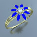 3d model Anillo "flor" - vista previa