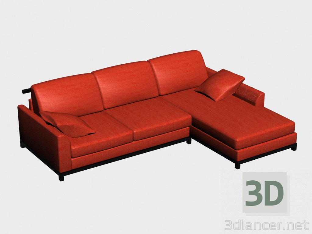 3D Modell Ecksofa Britannica - Vorschau