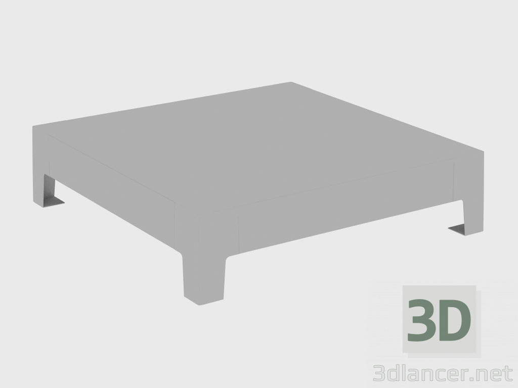 3d model Coffee table GORKY SMALL TABLE (120x120xH30) - preview