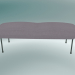 3d model Bench Oslo (Fiord 551, Light Gray) - preview