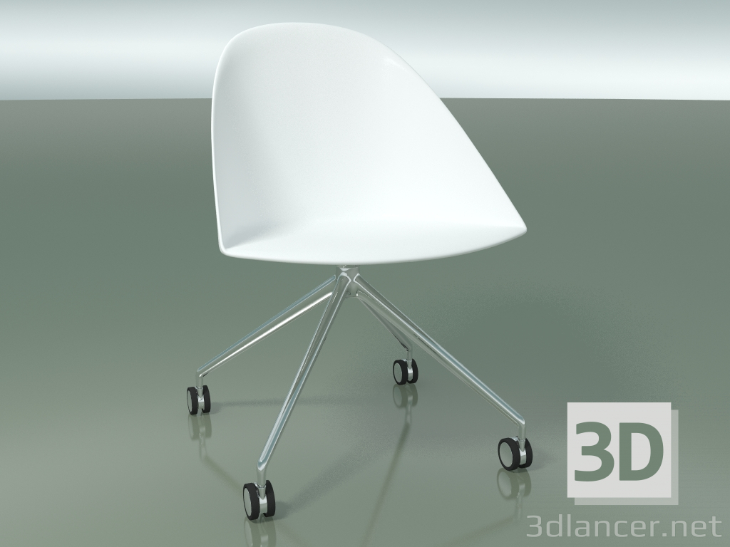 3d model Silla 2216 (4 ruedas, CRO, polipropileno PC00001) - vista previa