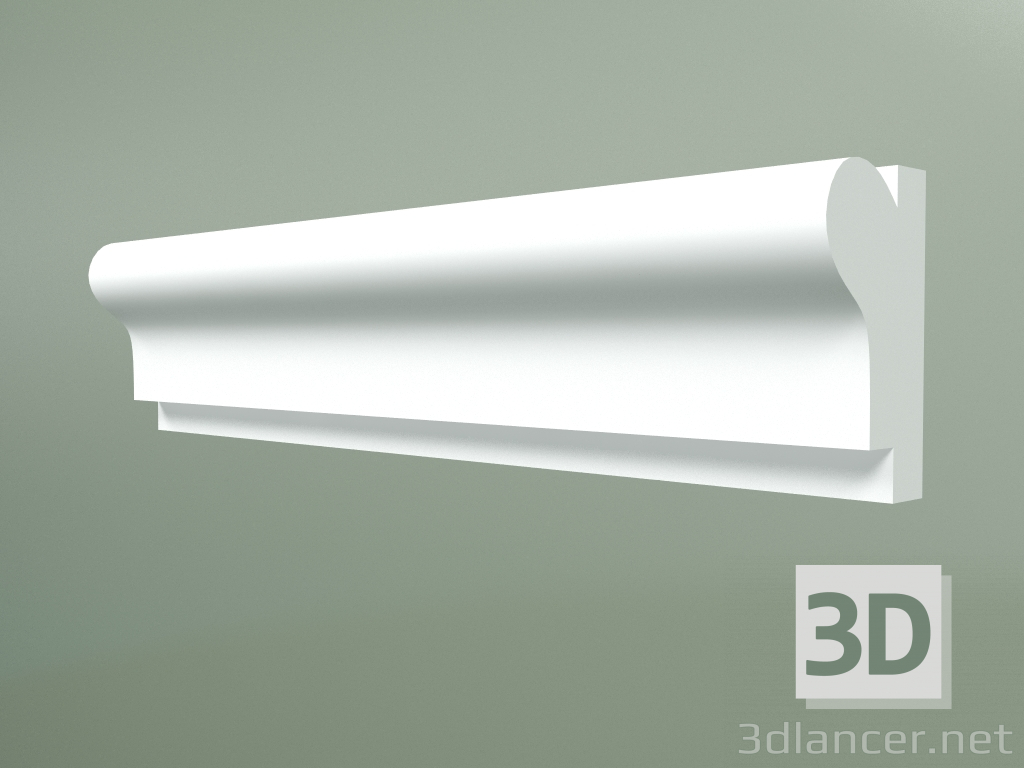 3d model Gypsum molding MT034 - preview