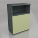 3d model Semi-bookcase Standard A3404HZ (801x432x1129) - preview