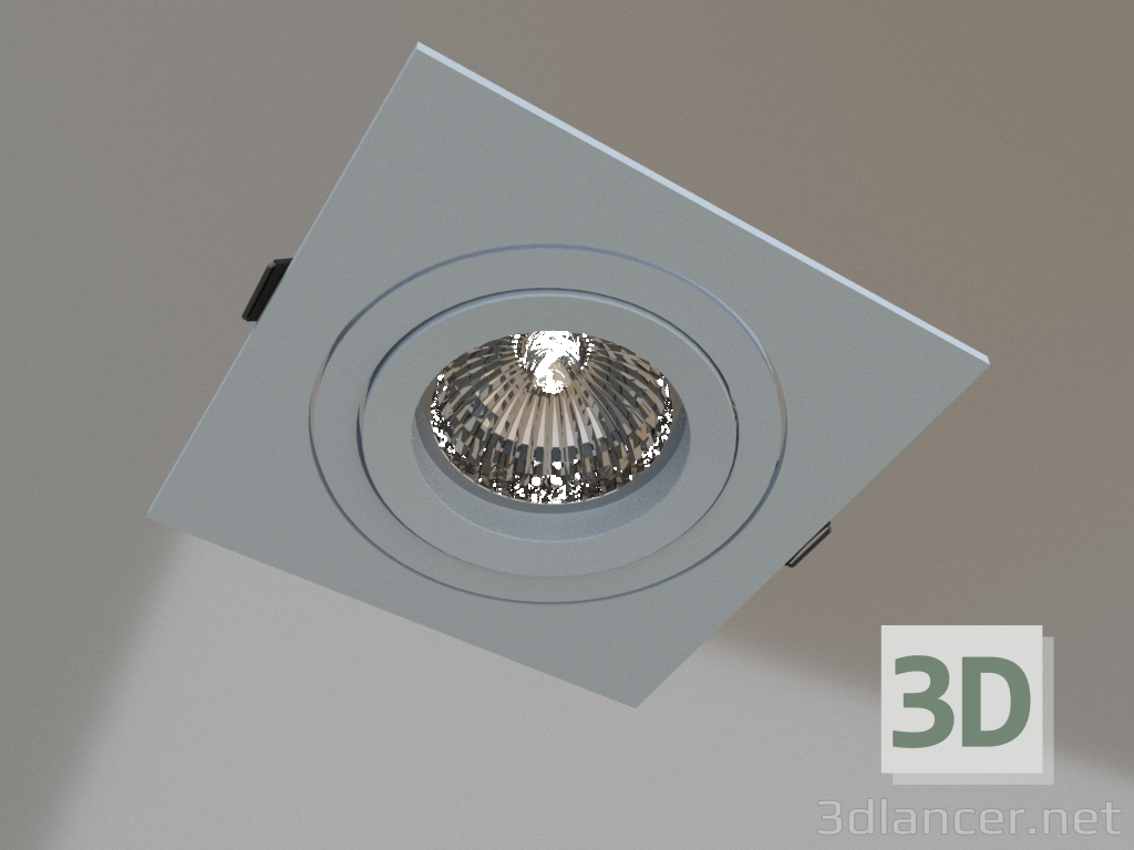 3d model Recessed luminaire (C0004) - preview