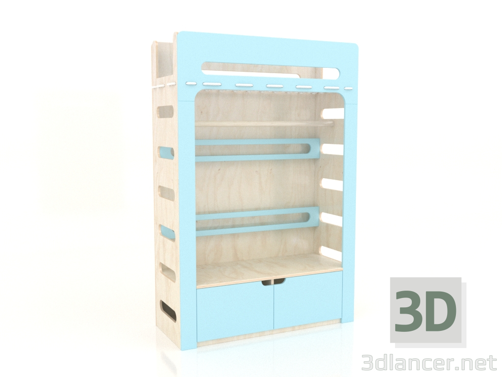 modello 3D Libreria MOVE B (KBMBAA) - anteprima