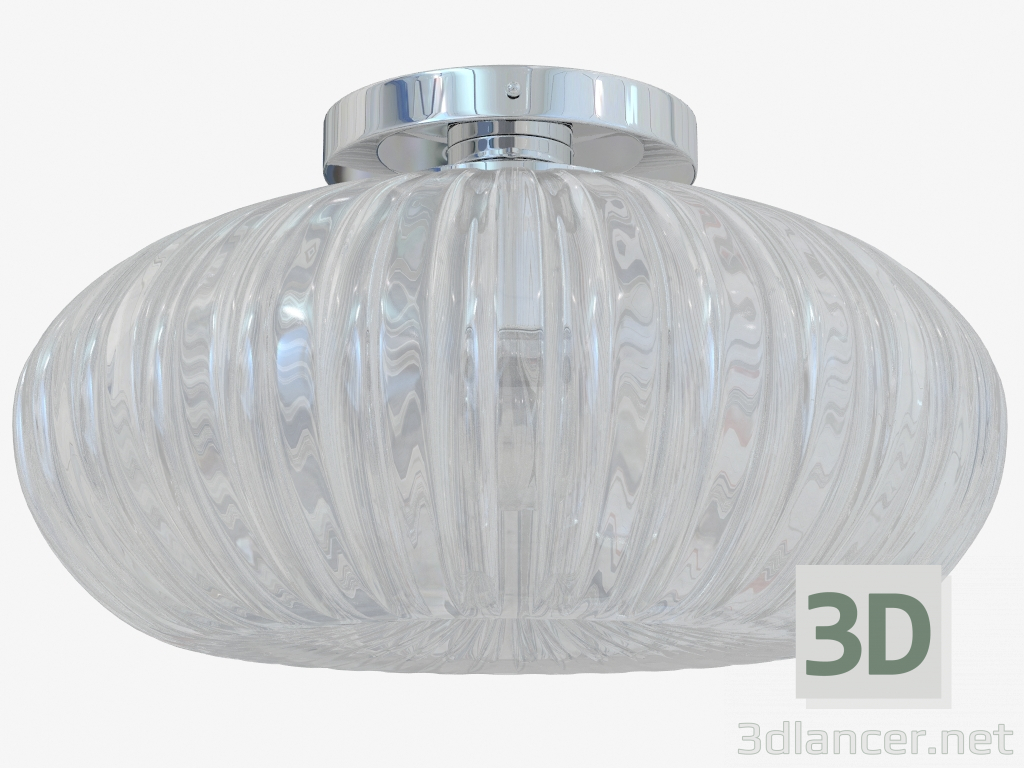 Modelo 3d Tecto luminária de vidro (C110244 1clear) - preview