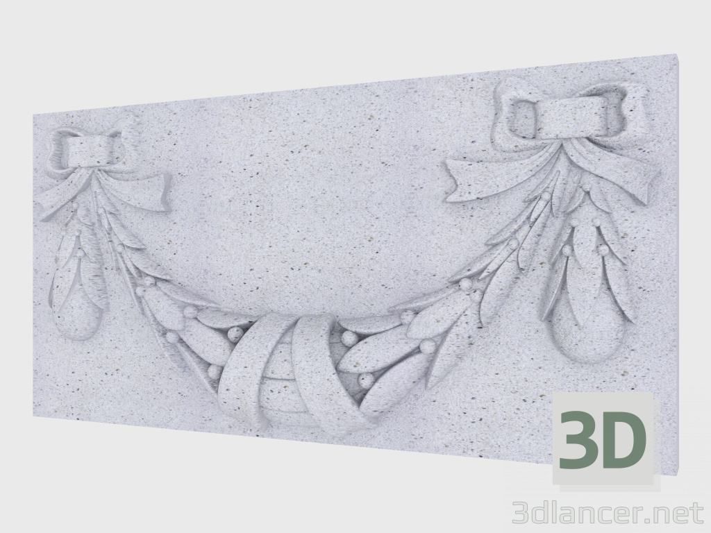 modello 3D Pannello (FF52x105G) - anteprima