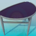 Modelo 3d Mesa semi circular - preview