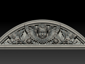 Cherub Bas Relief