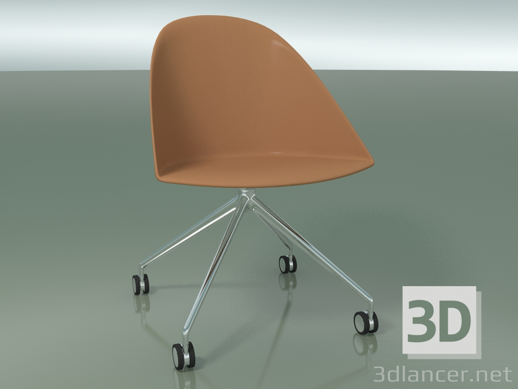 3d model Chair 2216 (4 wheels, CRO, PC00004 polypropylene) - preview