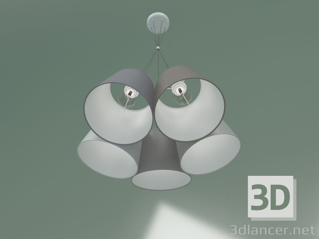 modello 3D Lampada a sospensione 1540 Atos - anteprima