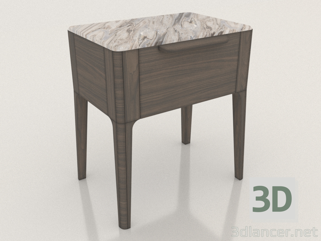 Modelo 3d Mesa de cabeceira (Clio) - preview