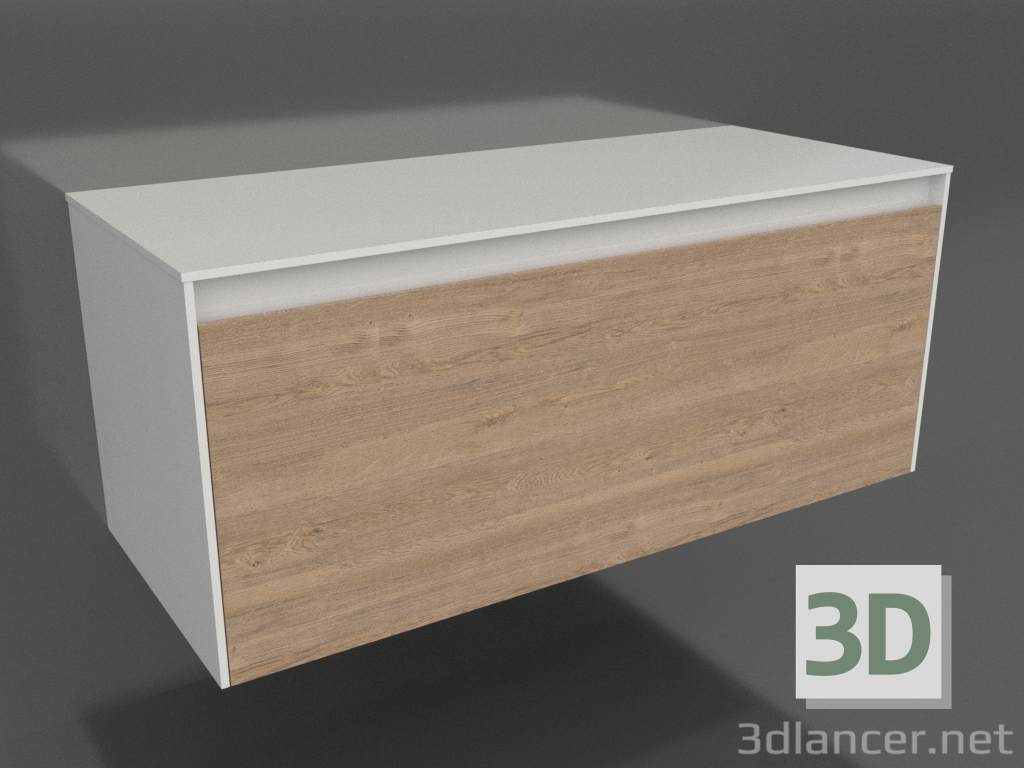 3D Modell Hängeschrank 120 cm (MOB0112W+MOB0712DB) - Vorschau