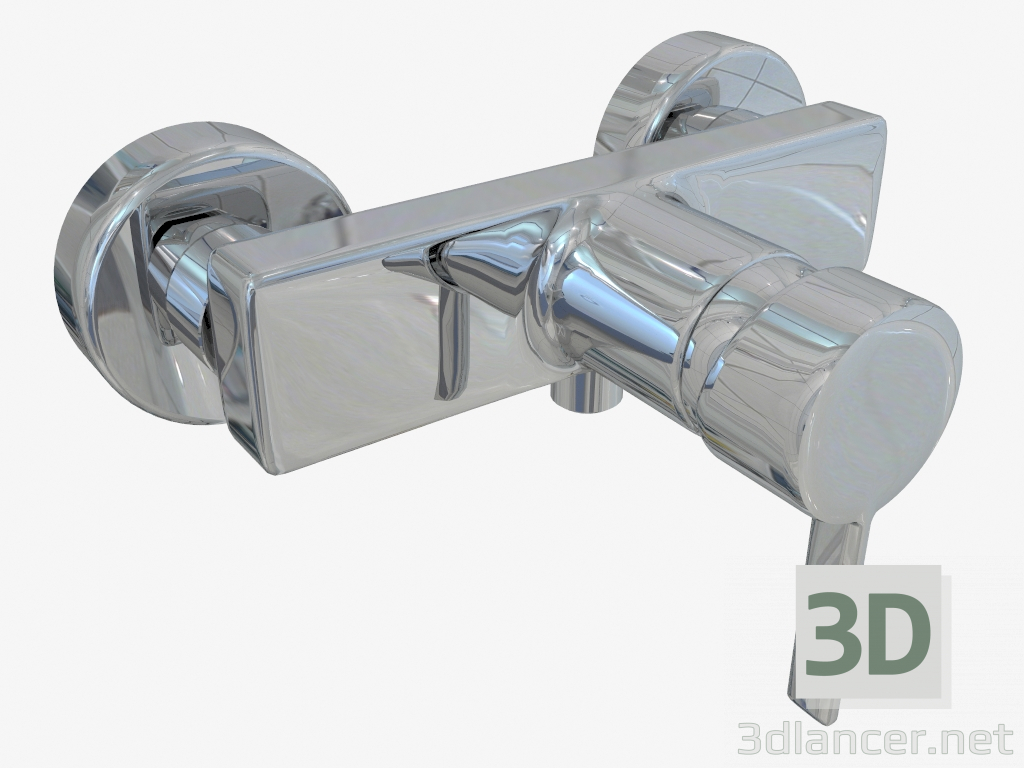 Modelo 3d Misturador para duche sem chuveiro Floks (BCF 040M) - preview