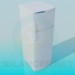 3d model Refrigerador - vista previa