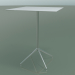 modèle 3D Table carrée 5749 (H 103 - 79x79 cm, Blanc, LU1) - preview