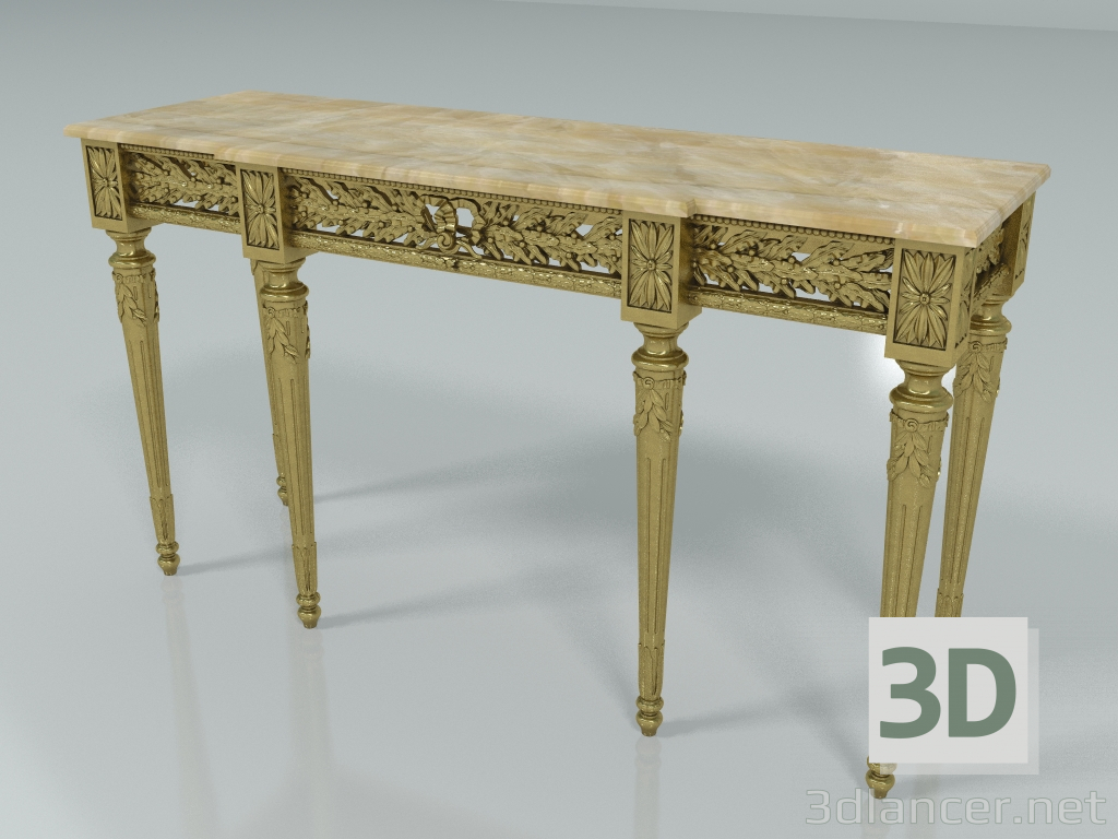 3d model Consola (art. 14806) - vista previa