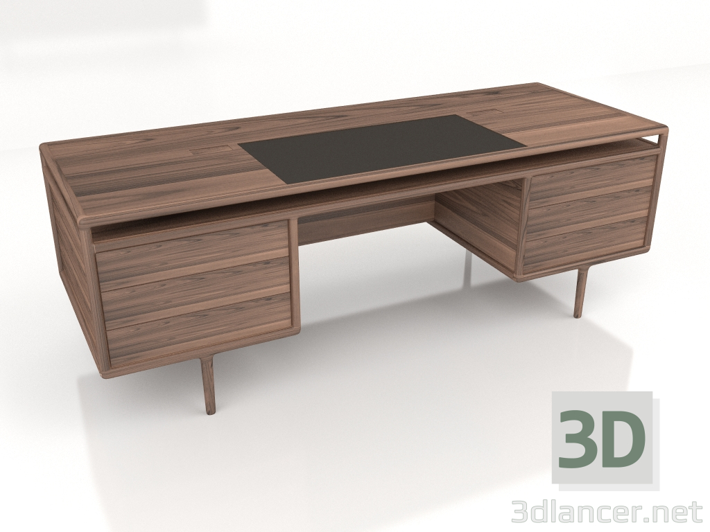 3d model Work table Rive Droite - preview