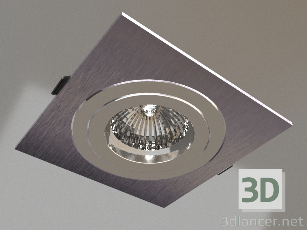 modello 3D Apparecchio da incasso (C0006) - anteprima