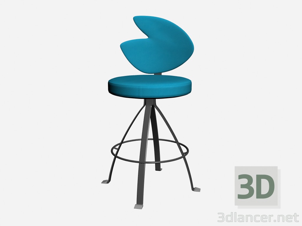 modèle 3D Bar chaise SAMBA 5 - preview