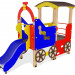 3d model Children's train - preview