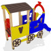 3d model Children's train - preview