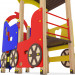 3d model Children's train - preview