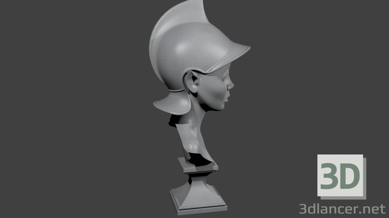 Busto 3D modelo Compro - render