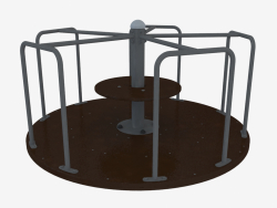 Children's playground carousel (6503L)