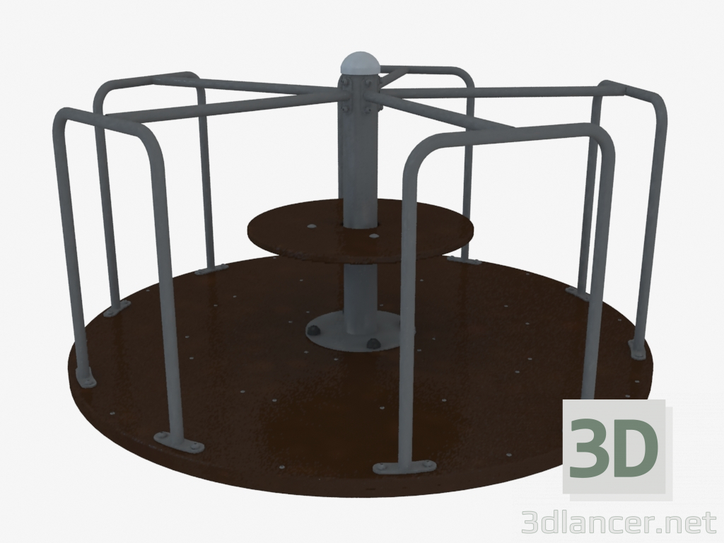 Modelo 3d Carrossel infantil (6503L) - preview