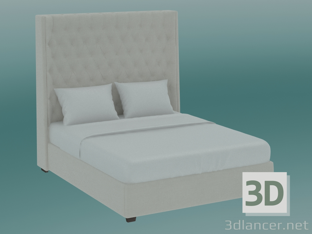 3d model Cama doble Grantem - vista previa