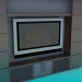 modello 3D TV e ricevitore - anteprima