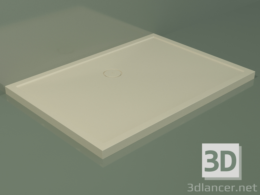 3d model Shower tray Medio (30UM0142, Bone C39, 140x100 cm) - preview