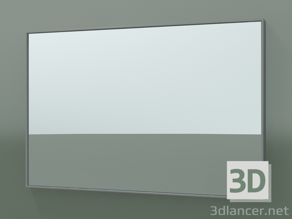 modèle 3D Miroir Rettangolo (8ATCB0001, Gris argenté C35, Н 48, L 72 cm) - preview