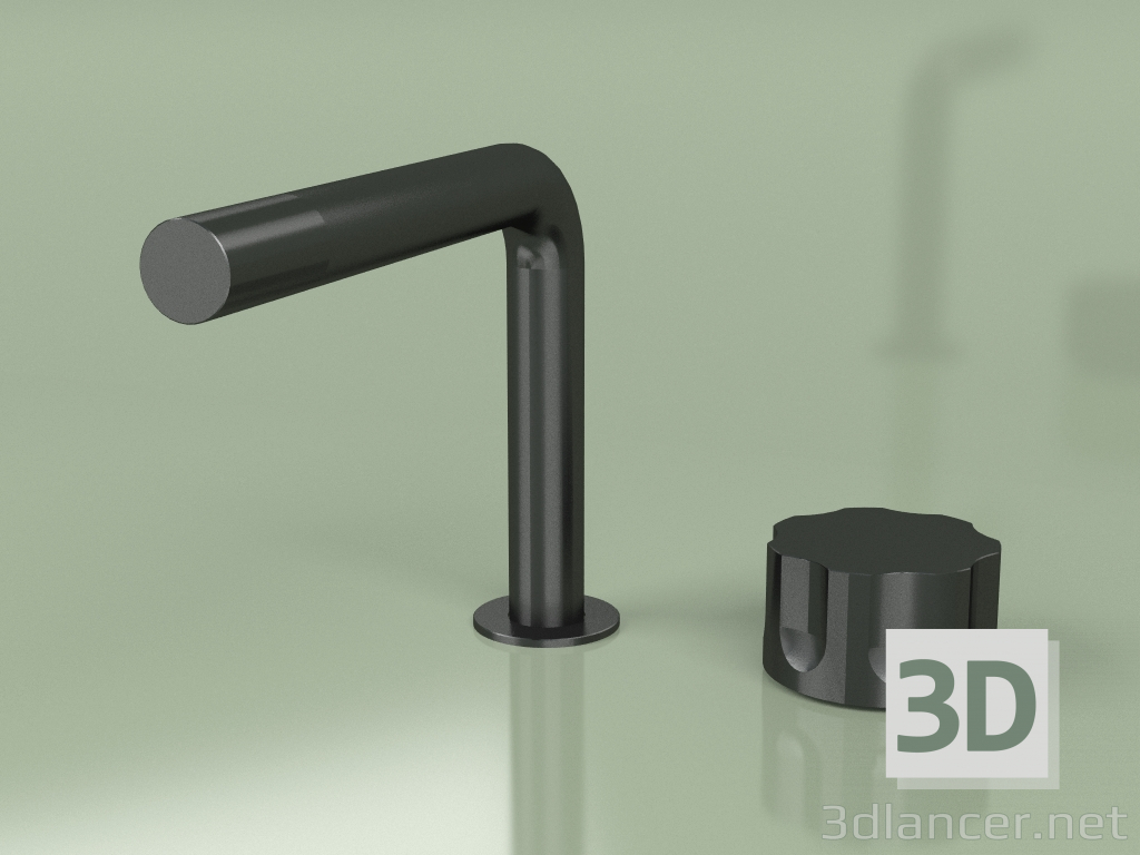 modèle 3D Mitigeur hydro-progressif 2 trous avec bec orientable (17 31 T, ON) - preview