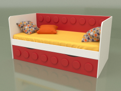 Divano letto per bambini con 1 cassetto (Chili)