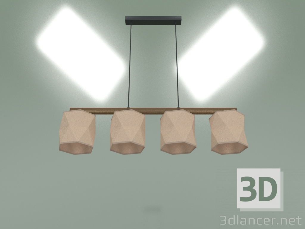 modello 3D Lampada a sospensione 4331 Fano - anteprima