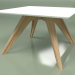 3d model Mesa de comedor TA03 (blanco) - vista previa