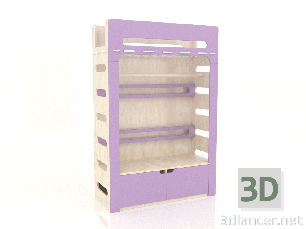 modello 3D Libreria MOVE B (KLMBAA) - anteprima