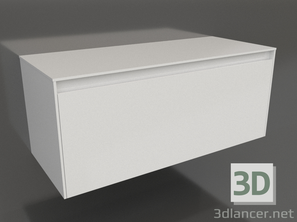 3D modeli Asma dolap 120 cm (MOB0112W+MOB0712W) - önizleme