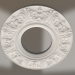 3d model Gypsum ceiling socket RP 056 D=800 - preview