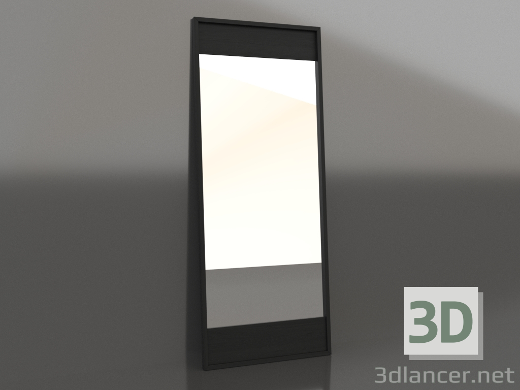 3d model Mirror 2000x800 mm (black RAL 9005) - preview