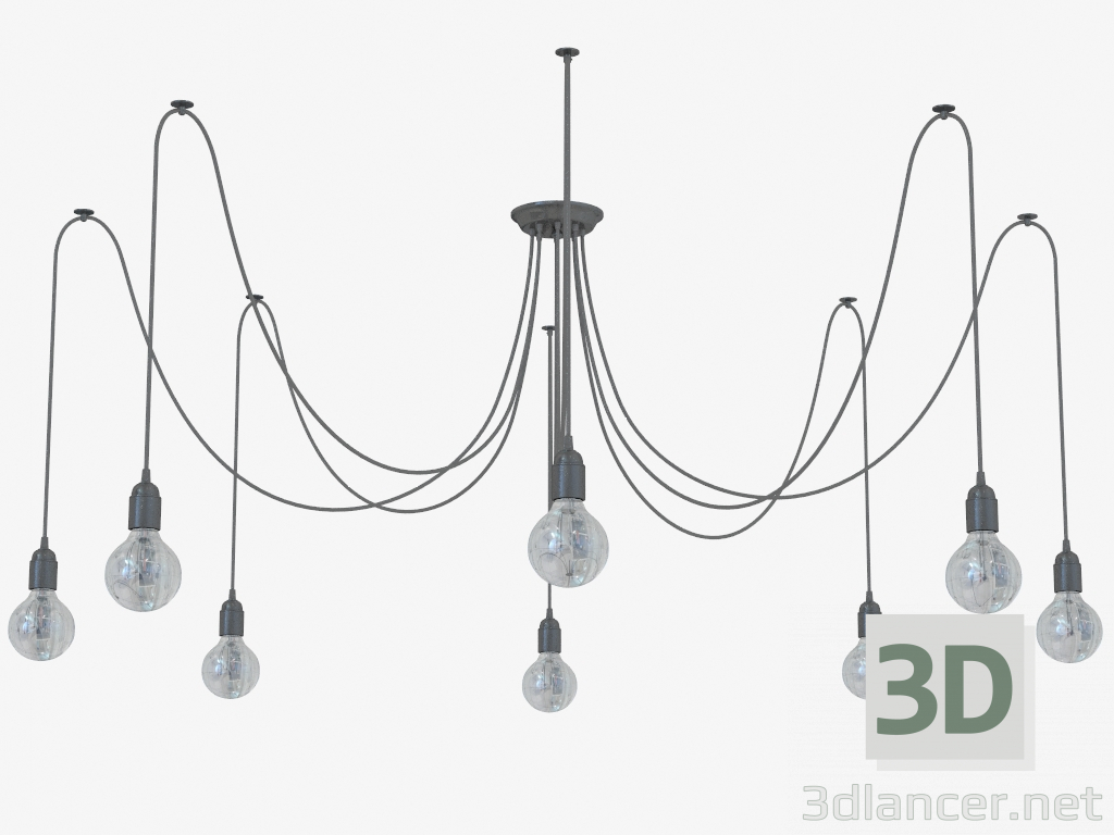 3d model Chandelier (S110233 8) - preview