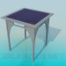 3d model Interior table - preview