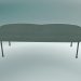 3d model Bench Oslo (Steelcut Trio 3 966, Light Gray) - preview